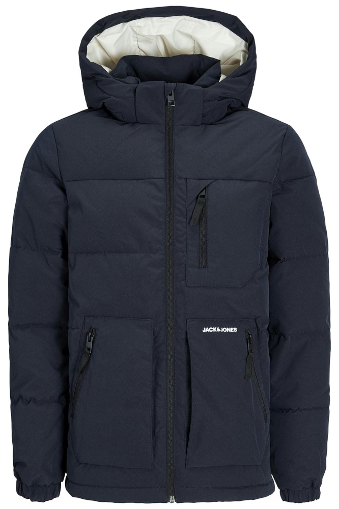 JJEOTTO PUFFER JACKET SN JNR 12258547 Dark Navy