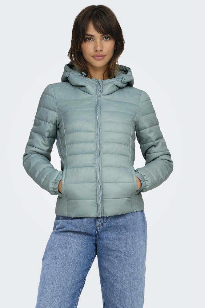 ONLTAHOE HOOD JACKET OTW NOOS 15156569 Gray Mist