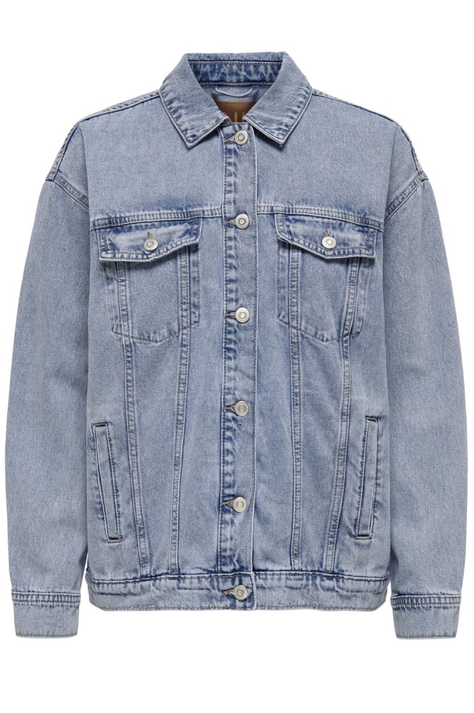 ONLOCEAN L/S OVERSIZE JKT DNM NOOS 15290378 LIGHT BLUE DENIM