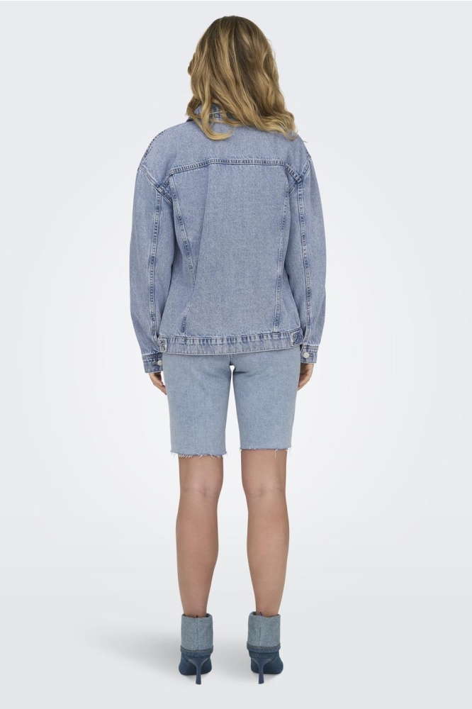 ONLOCEAN L/S OVERSIZE JKT DNM NOOS 15290378 LIGHT BLUE DENIM