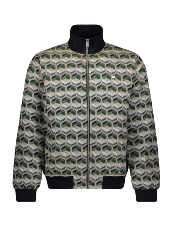 Scotch & Soda Jas JACQUARD TRACKSUIT JAS 180335 260