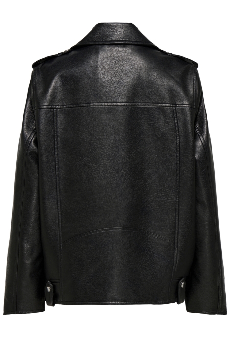 Only onlmille faux leather jacket otw