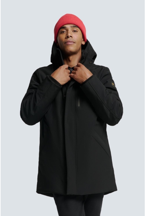 NO-EXCESS jacket medium long fit hooded softs