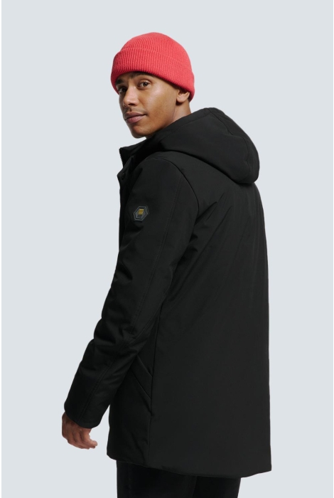 NO-EXCESS jacket medium long fit hooded softs