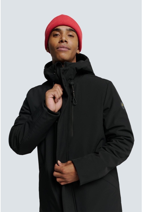 NO-EXCESS jacket medium long fit hooded softs