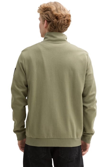 Tom Tailor stand up collar sweat jacket