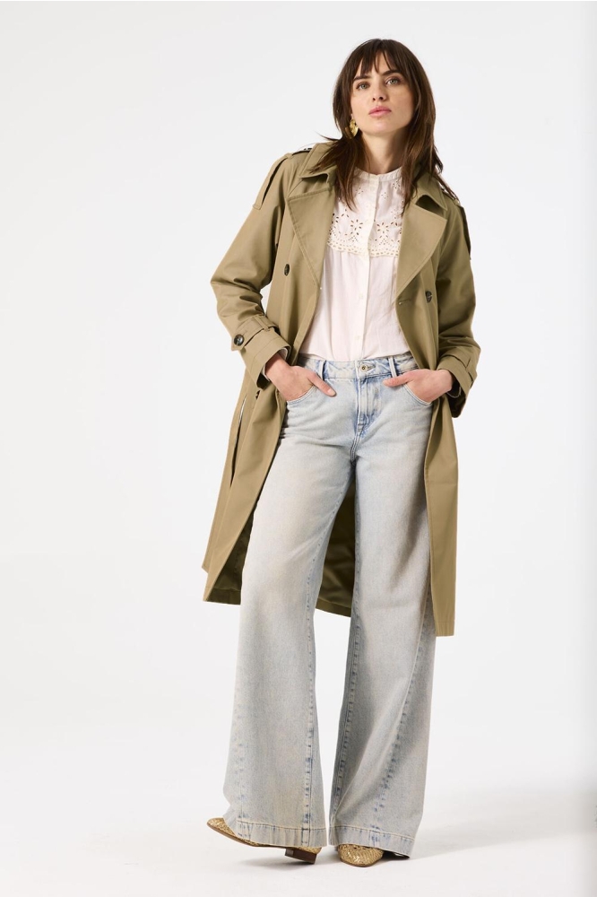 TRENCHCOAT GJ500204 4606 SANDY TAN