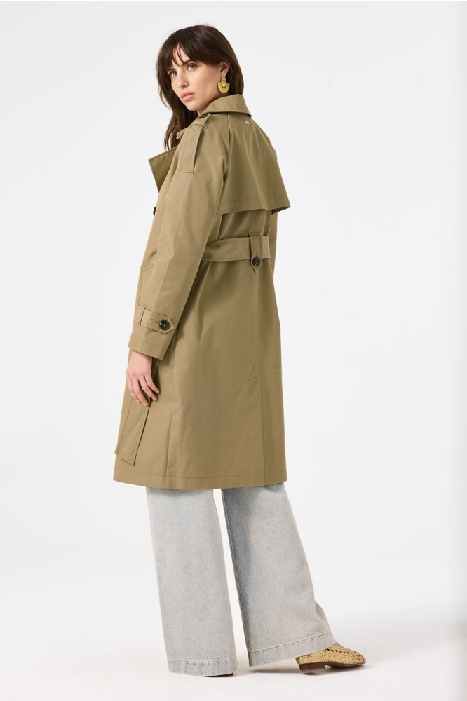 TRENCHCOAT GJ500204 4606 SANDY TAN