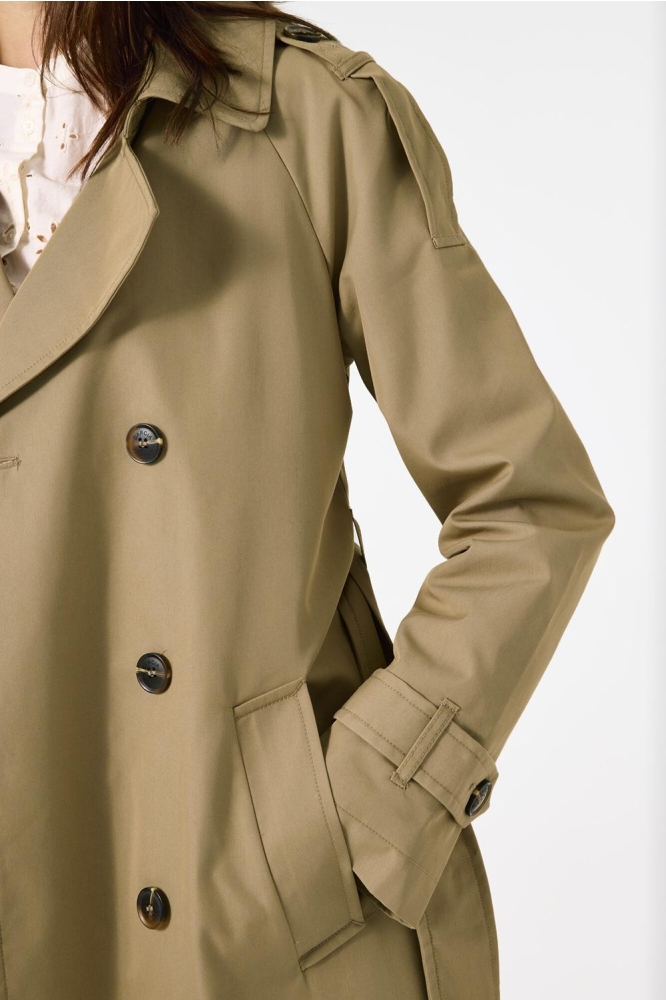 TRENCHCOAT GJ500204 4606 SANDY TAN