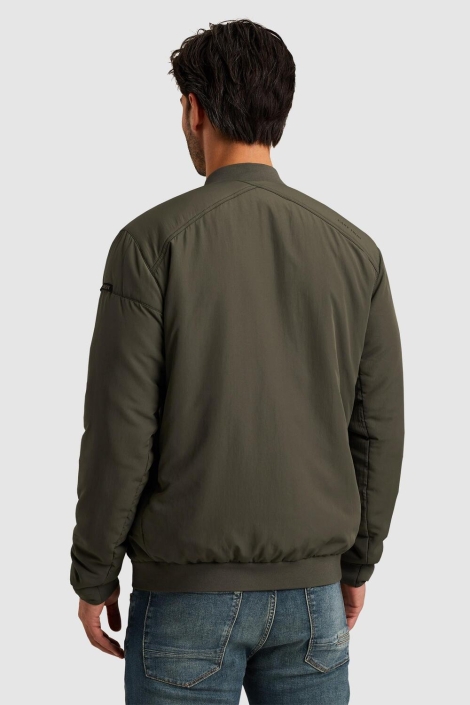 Cast Iron bomber jacket throttle barker