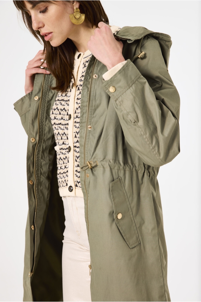 TRENCHCOAT GJ500206 4011 Green Summer