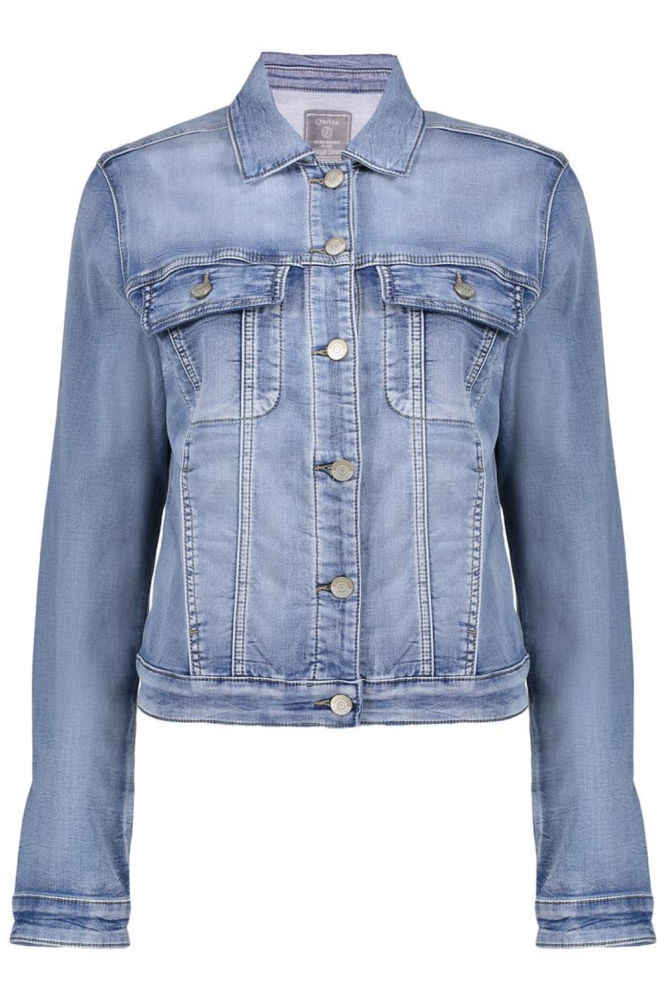 JEANS JACKET 55002 10 MID BLUE DENIM