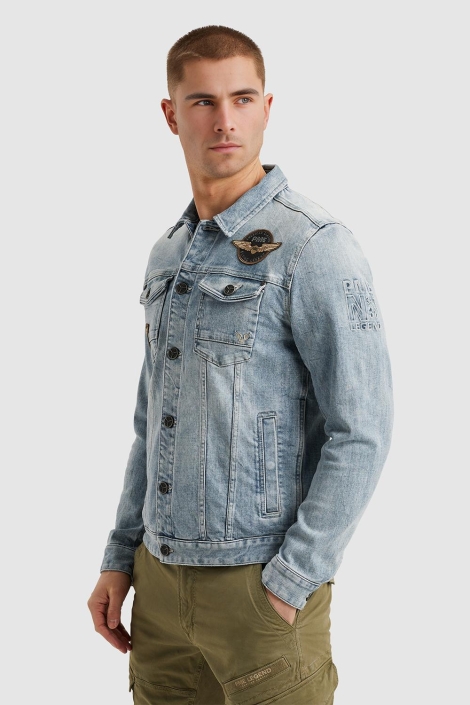 PME legend denim jacket summer blue tone