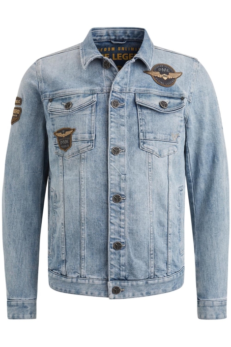 PME legend denim jacket summer blue tone