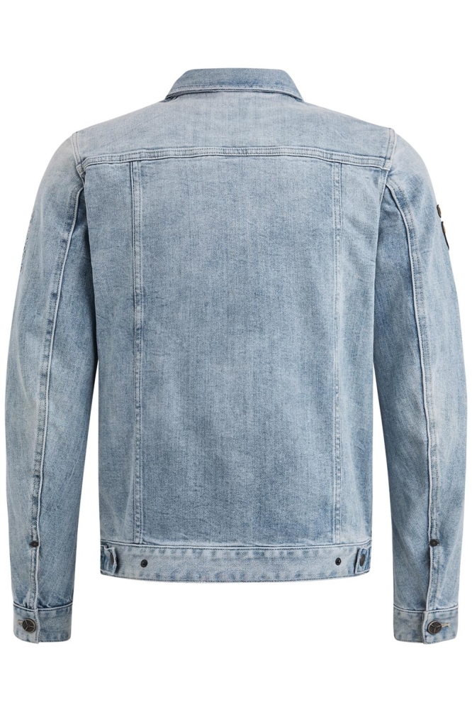 DENIM JACKET MET BADGES PDJ2502701 SBT