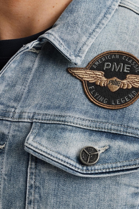 PME legend denim jacket summer blue tone