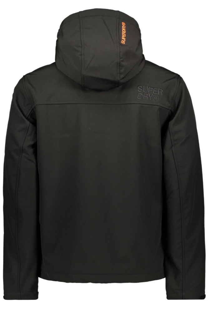 HOODED SOFT SHELL TREKKER JKT M5012103A BLACK