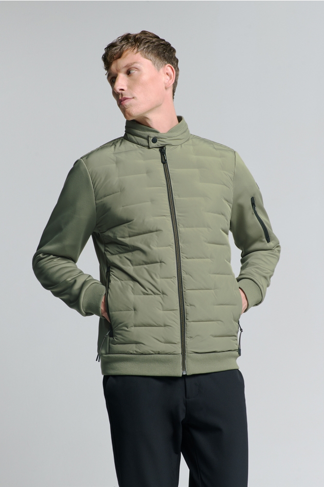 SHORT FIT JACKET 27630209 177 Light Army