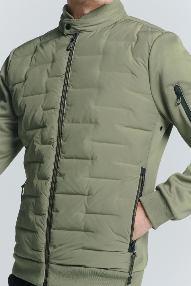 SHORT FIT JACKET 27630209 177 Light Army