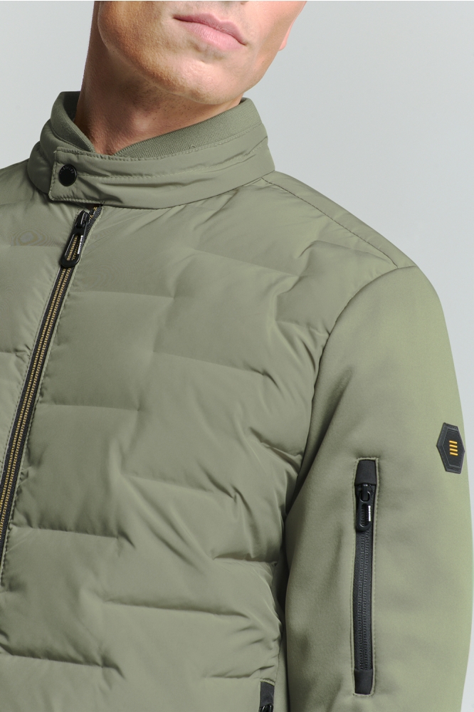 SHORT FIT JACKET 27630209 177 Light Army