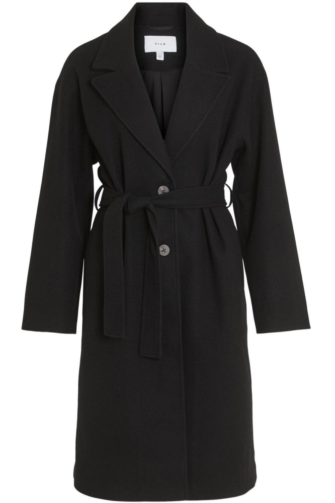 VIPOKO LONG COAT-NOOS 14084347 Black