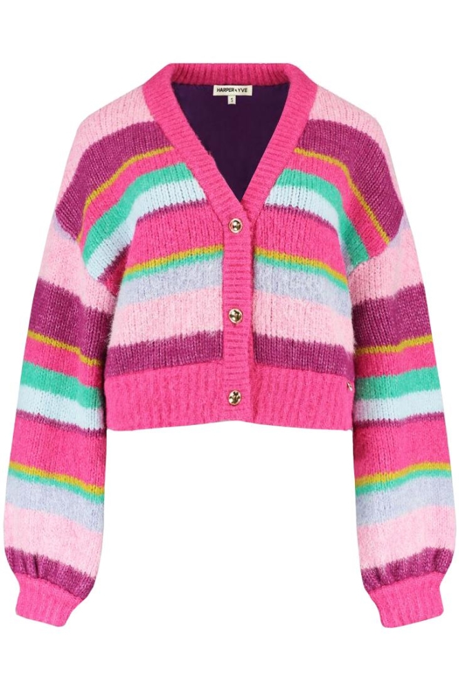 NOOR CA AW24W800 615 Pink Stripe