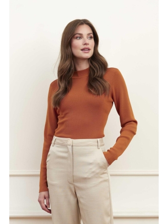 Lofty Manner Trui SWEATER CALANDRA PM07 204 Bronze