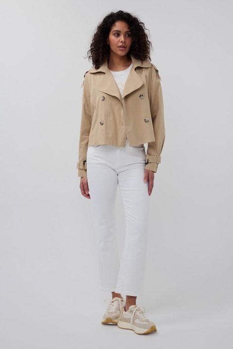 EsQualo coat short trenchcoat