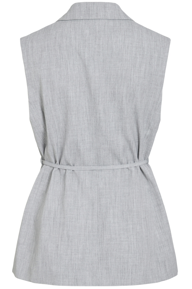 VISALA S/L TAILORED WAISTCOAT/R/BFS 14104265 Light Grey Melange