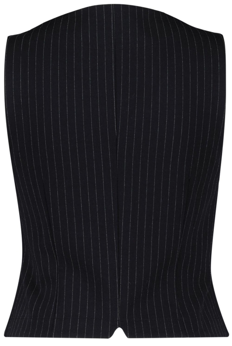 Red Button waistcoat punta pinstripe