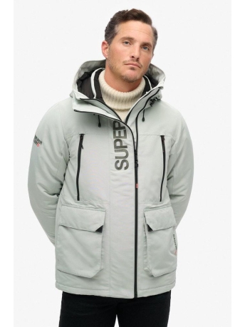 Superdry Jas HOOD ULTIMATE EMB WINDBREAKER M5011922A PURITAN GREY