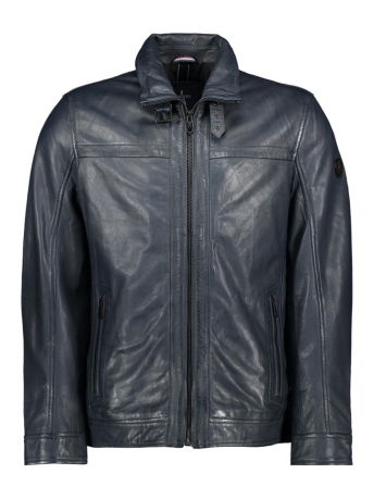 Donders Jas LEATHER JACKET 52556 799 Navy