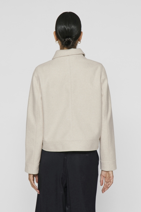 Vila vijumpy l/s short jacket - noos