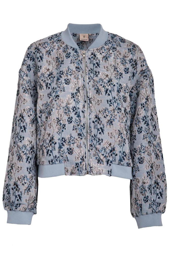 ELISA BOMBER JACKET PC8132 520J ALLURE BLUE JACQUARD