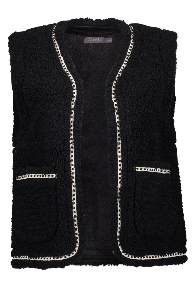 TEDDY GILET 45846 19 Black