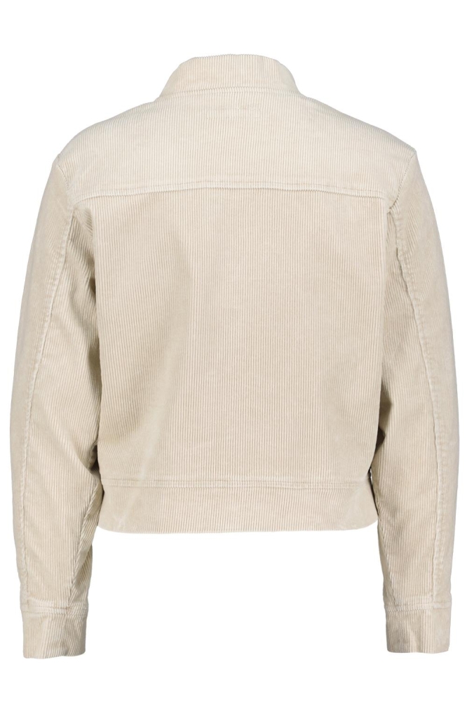 BOMBER JACKET 10W CORD SRB4351 Stone