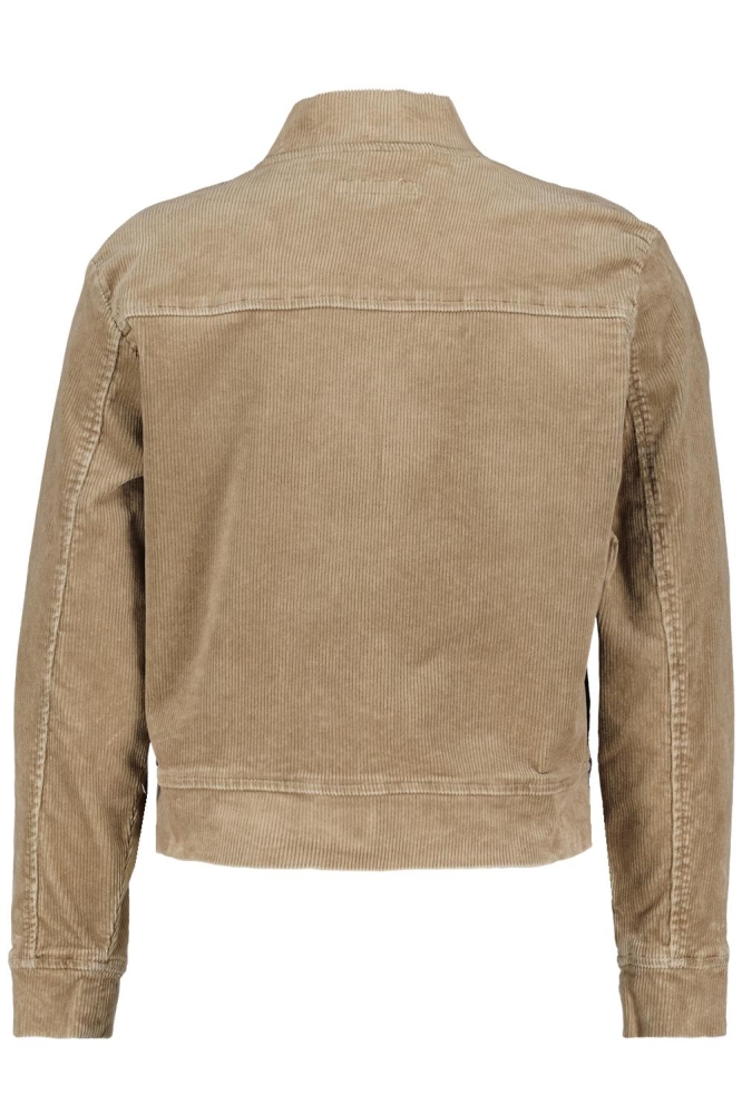 BOMBER JACKET 10W CORD SRB4351 Light Taupe