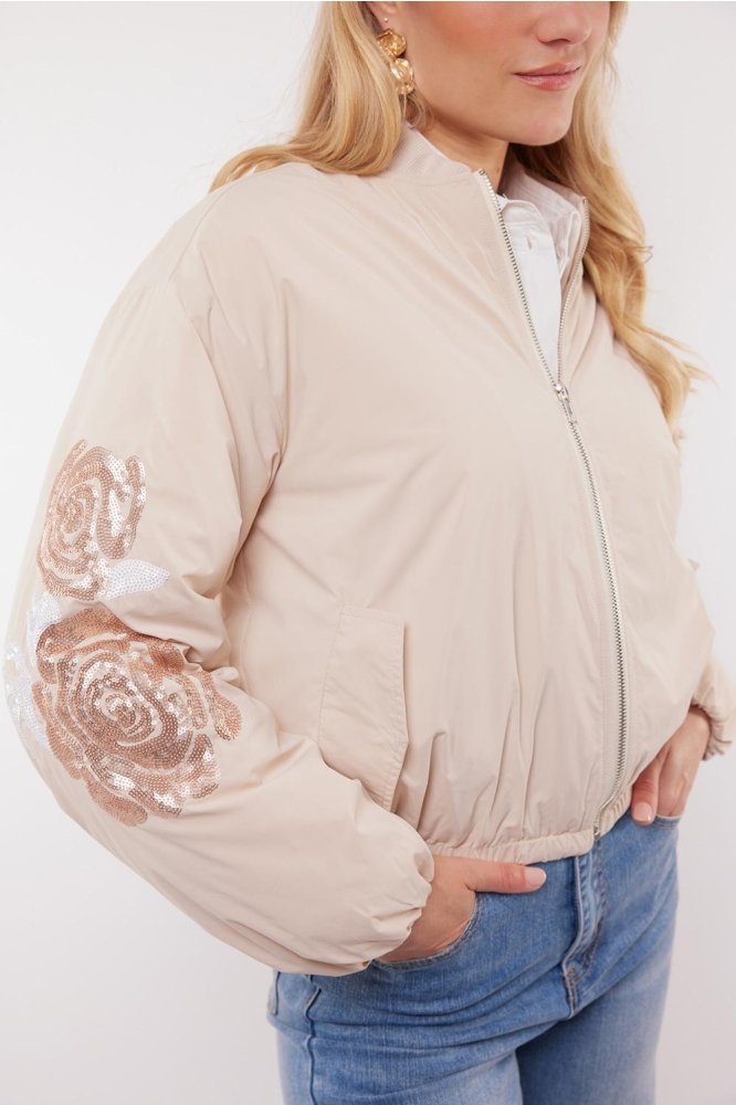 LEONIE JACKET 25VQH14 SAND