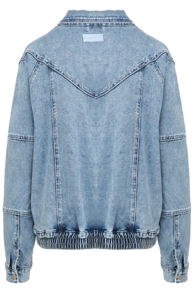 MADIE JACKET 25VNF01 902 DENIM LIGHT BLUE