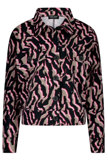 Lady Day Jas AUDREY JACKET L49 496 2312 ZEBRA PRINT