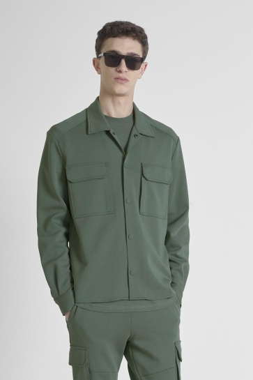 Antony Morato Overhemd SHIRT MMSL00744 FA150178 4085 MOSS GREEN