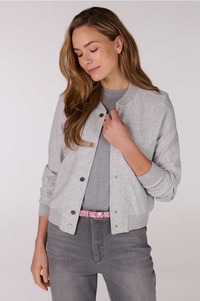 GOLDIE BOMBER JASJE HVM 274 SS25 000460 GREY MELANGE