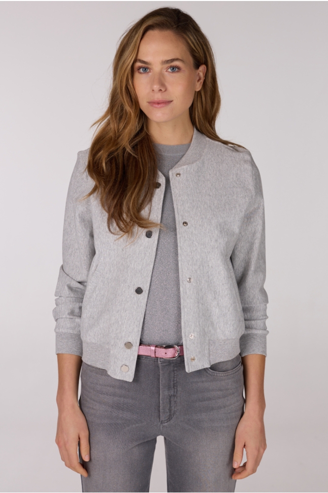 GOLDIE BOMBER JASJE HVM 274 SS25 000460 GREY MELANGE