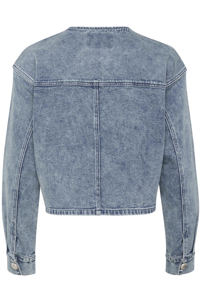 KADORIANA DENIM JACKET 10509620 107702 Washed blue denim