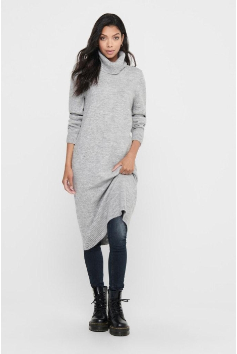 Only onlbrandie l/s roll neck dress knt