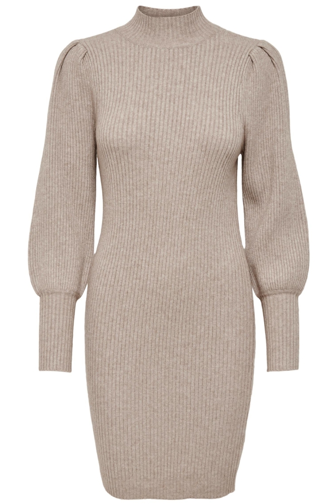 ONLKATIA L/S DRESS KNT NOOS 15232502 MOCHA MERINGUE