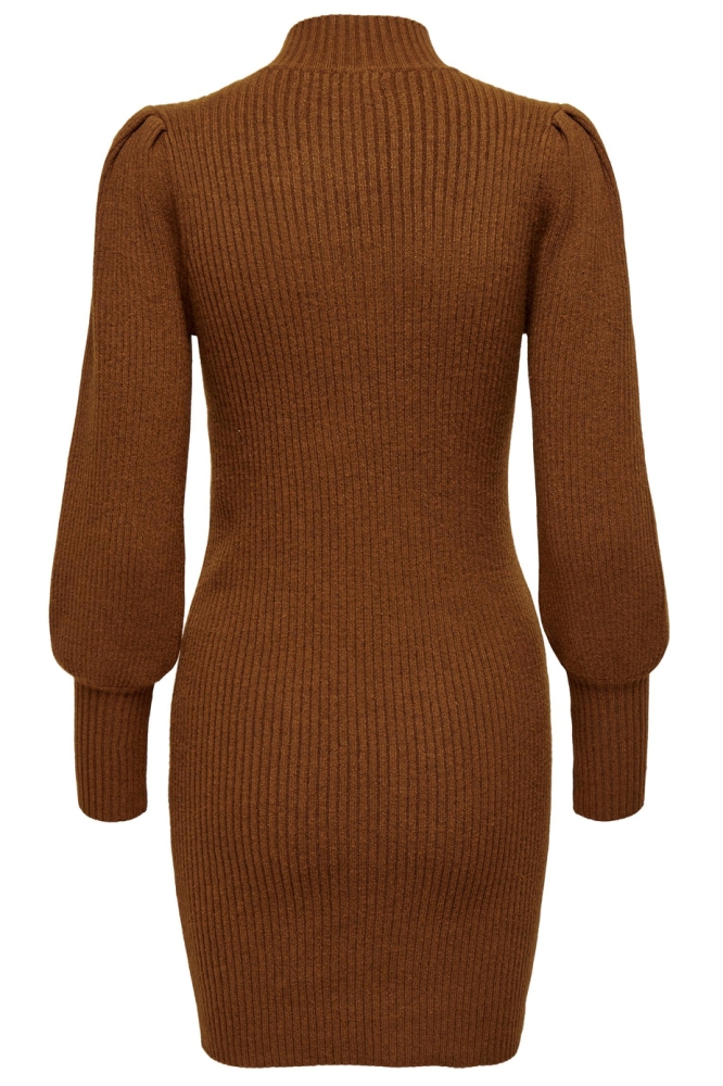 ONLKATIA L/S DRESS KNT NOOS 15232502 Argan Oil/W MELANGE