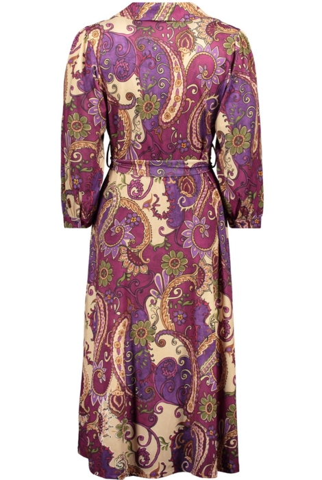 dress 3767 iz naiz jurk paisley purple