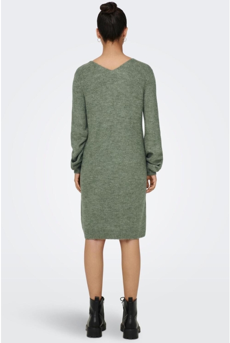 Jacqueline de Yong jdyelanora l/s v-neck dress knt noo