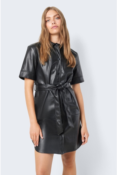 Noisy may nmandy pu 2/4 shirtdress noos